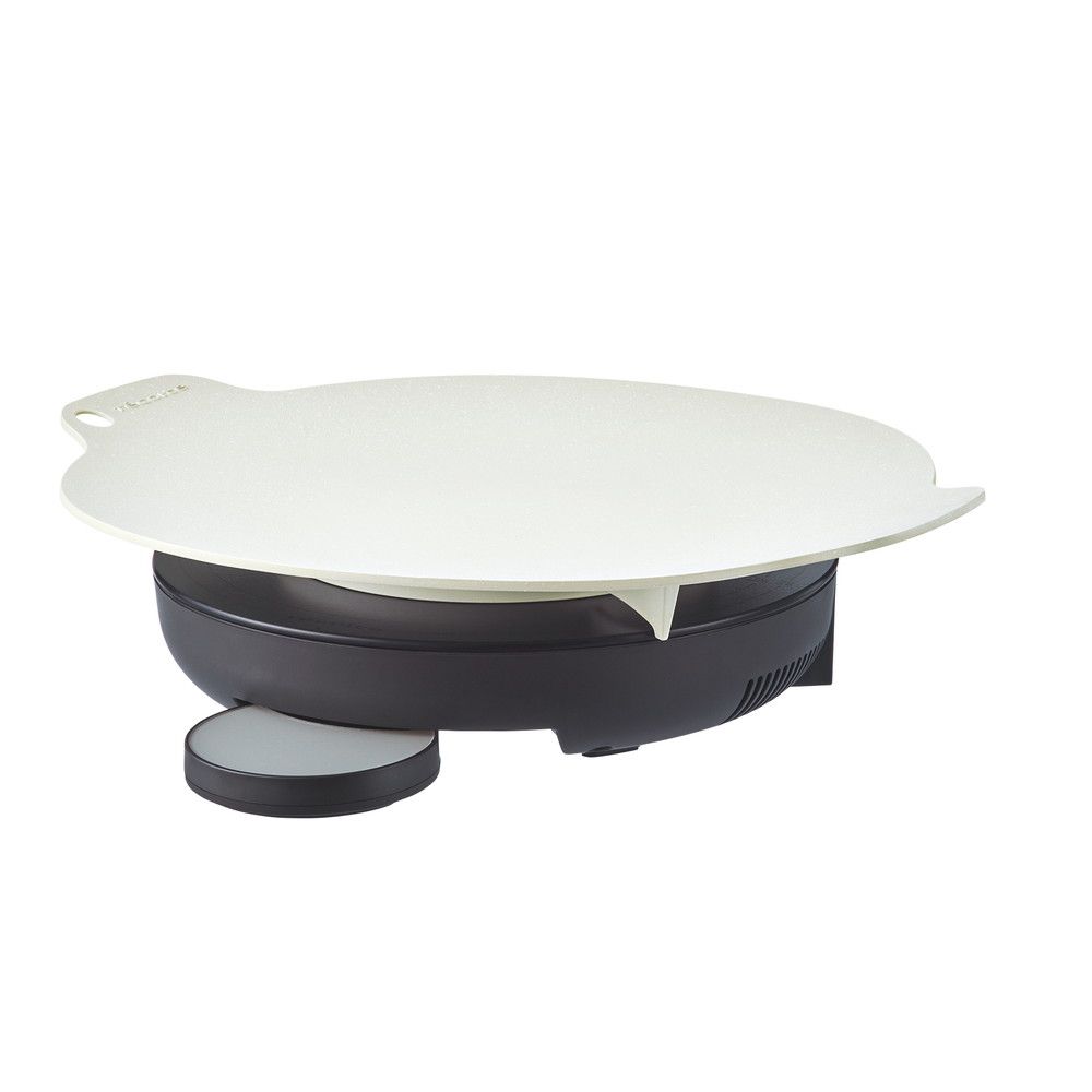 ＜レコルト＞卓上IHクッキンググリドル グレー　RIH-1(GY)