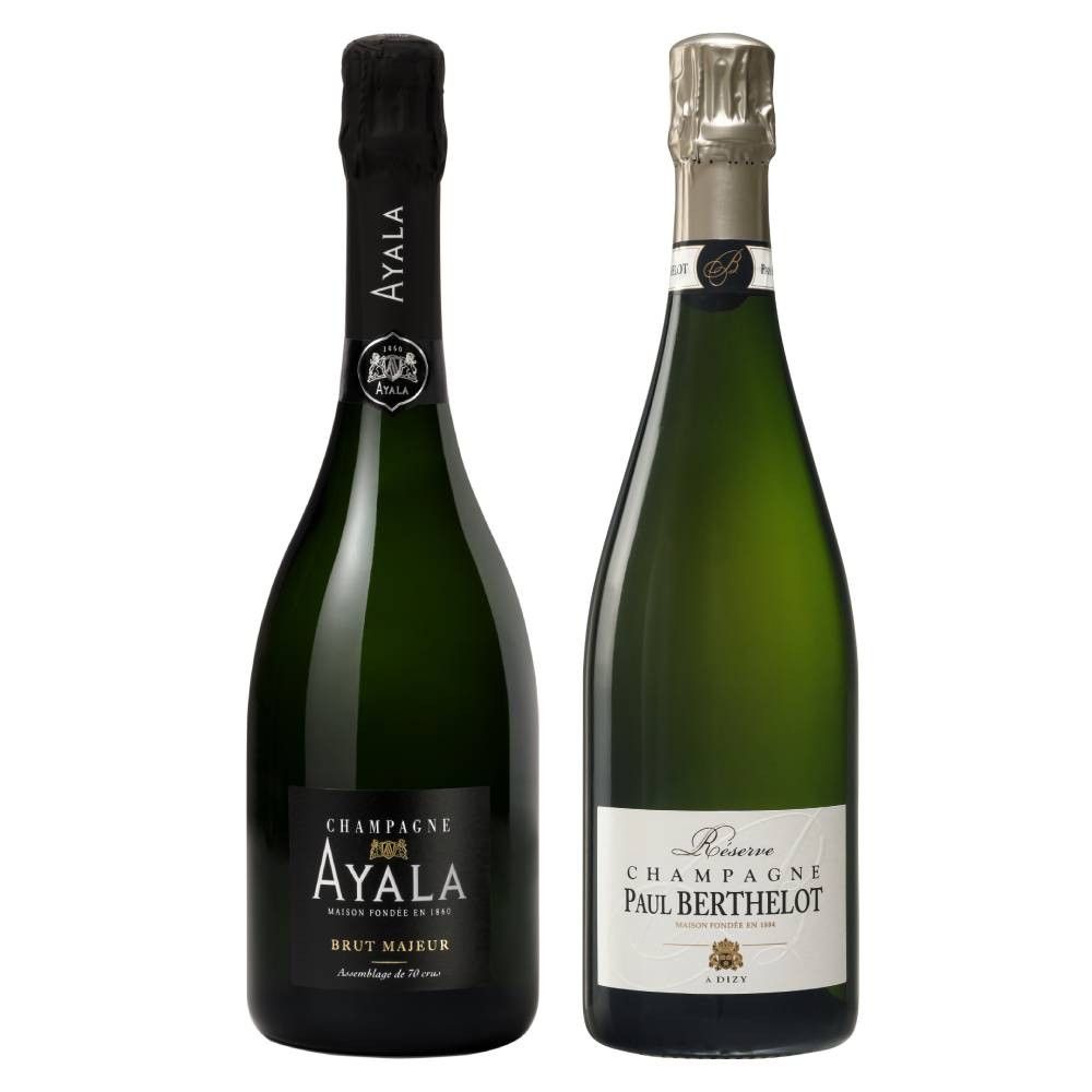 [シャンパーニュ]＜三国ワイン＞36か月長期熟成シャンパーニュ飲み比べ 750ml×2本